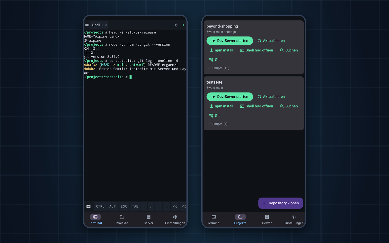 Deploynaut screenshot